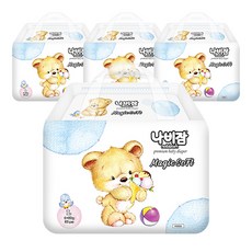 nabizam Magic Soft 黏貼型尿布 兒童通用, 144張, 大號(L)