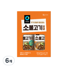 清淨園 韓式烤牛肉醬, 500g, 6個