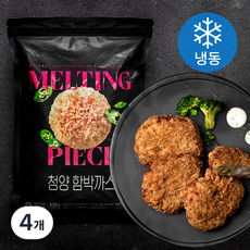 멜팅피스 청양 함박까스 (냉동), 630g, 4개