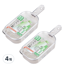 Sanada Seiko 日本蘿蔔泥研磨器, 透明, 4個