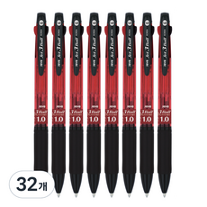 JAVAPEN 3色原子筆 Jet 3 ball 1.0mm, 紅色, 32個