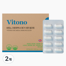 비토노 이왕재 박사 메가 이뮨 엘리트 멀티비타민 48g, 2개, 120정