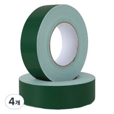 MaDaKkuMi 多色寬版棉質布膠帶 10cm x 20m, 19 綠色, 4個