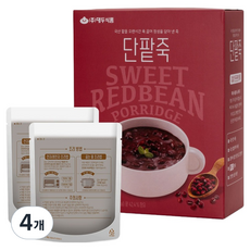DAEDOO FOODS 大豆食品 紅豆粥 2入, 4個, 400g