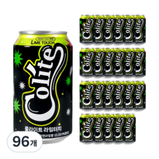 콜라이트 라임터치 제로콜라, 96개, 355ml