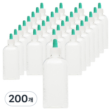 신도공업 PET 딱딱이 긴마개 일회용 물약병 100ml, 200개