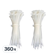 브리스크스타일 전선정리 케이블타이, 360개