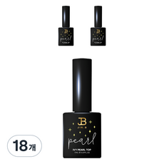 JIN.B I'BE 免擦拭珠光上層凝膠, JBPR-GT, 18個, 11ml