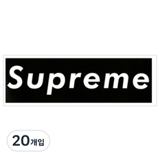 派對服.com Supreme 旅行用行李箱貼紙, ST_002, 20入