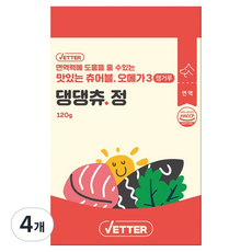 베터 반려동물 댕댕츄정 영양제, 30정, 오메가3, 4개