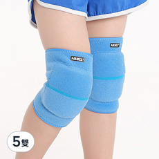 AOLIKES 奧力克斯 兒童款加厚護膝, 藍色, 5雙