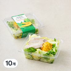 팜에이트 가벼운 한끼 샐러드 단호박 & 닭가슴살, 140g, 10개
