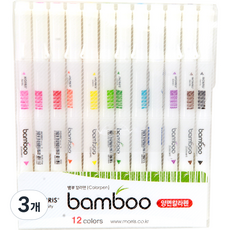 MORRIS 竹子彩色筆組, 12色, 3組