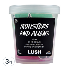 러쉬 몬스터스 앤 에일리언스 펀, 200g, 3개