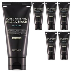 eunyul 毛孔緊緻撕拉式泥膜, 1條, 6條