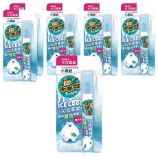 小不叮 沁涼草本驅蚊雙效噴霧, 有機認證精油, 360度倒著噴, 不含DEET, 無添加人工香料及色素, 10ml, 6瓶