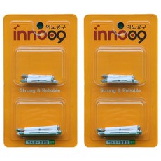 Innotime 石膏板用蝴蝶壁虎 2種 x 3入 組 NIT515, 2個