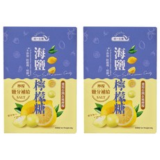 統一生機 海鹽檸檬糖, 60g, 2個