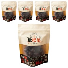 首朝 枇杷菓 (純素) 雙層軟喉糖型，蜂蜜香氣 沁涼口感, 65g, 5包
