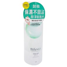 Bifesta 碧菲絲特 抗痘即淨卸妝水 400ml, IPMP抗菌配方 預防痘痘不粗糙, 1瓶