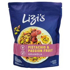 Lizi's 百香果開心果烘烤穀麥, 400g, 1包