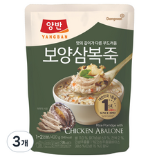 Dongwon 東遠 Yangban 兩班 補養三伏粥 袋裝, 420g, 3個