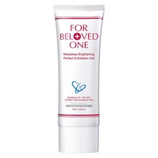 FOR BELOVED ONE 寵愛之名 台灣公司貨 亮白淨化去角質微晶凝膠, 2.64oz, 75ml, 1個