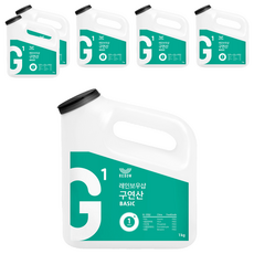 REBOW G1 檸檬酸 基本款 特大氣泡粉, 1kg, 6個