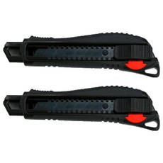Peace Tools 和平 309 美工刀, 2個, 黑色