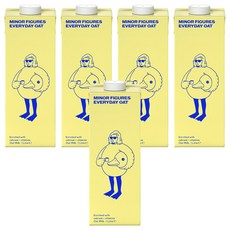 MINOR FIGURES 小人物 每日燕麥奶, 1L, 5瓶