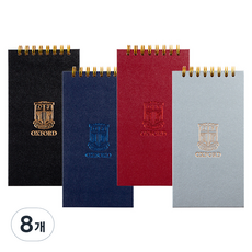 OXFORD 雙層封面筆記本 上鐵 3 80張, 8個, 隨機出貨