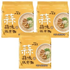 維力 一度贊 蒜味豚骨麵 190g, 9包