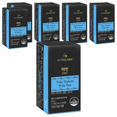 NUTRICORE 鋅補充錠, 60顆, 6罐