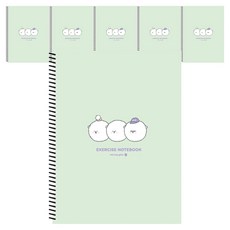 morning glory 2500 超厚練習本 左翻, 隨機出貨, 6個