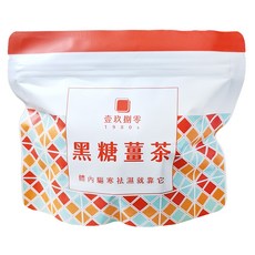 1980s 壹玖捌零 黑糖薑茶, 快速沖泡, 單顆獨立包裝, 17g, 10入, 1袋