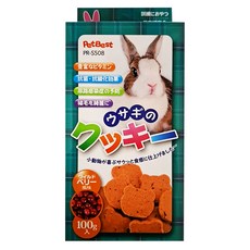 PetBest 健康密碼/兔用手作野生漿果餅干, 100g, 1盒