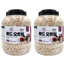 傳統燕麥片, 2kg, 2桶