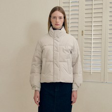 베이직하우스 여성용 패딩 숏 점퍼 WYJP7151