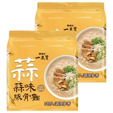 維力 一度贊 蒜味豚骨麵 190g, 6包