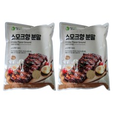 ESELNARA 煙燻香粉, 1kg, 2個