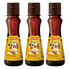 韓國 ivenet 孩童專用芝麻油, 芝麻口味, 75ml, 3瓶