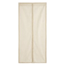 磁吸門簾 超細網紗 米黃色, 210 x 90cm