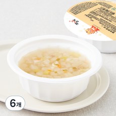 짱죽 이유식 한우무국 12개월부터, 혼합맛(한우/무), 170g, 6개
