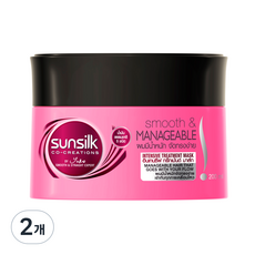 sunsilk 晴絲 護理髮膜 粉色撫平毛燥款, 200ml, 1罐