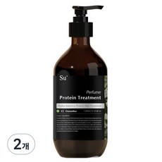 Su organic 蛋白質香氛護髮素 桂花款, 1L, 2瓶