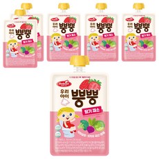 Bebest 孩童蔬果汁, 草莓蔬菜口味, 70ml, 6包