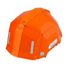 TOYO SAFETY bloom ii-防災安全帽(折疊式)/護具/頭盔/防災帽(地震包必備), 1入, 橘色