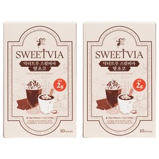 Sweetvia Dr.True SweetBee熱巧克力, 13.5g, 10條, 2盒