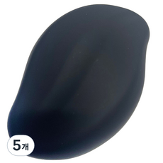 있어빌리티 셀프왁싱 브라질리언 재사용 가능한 바디 뷰티 도구 물리적 제모기 블랙, 5개