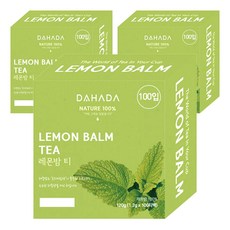 다하다 레몬밤 티백, 1.2g, 100개입, 3개